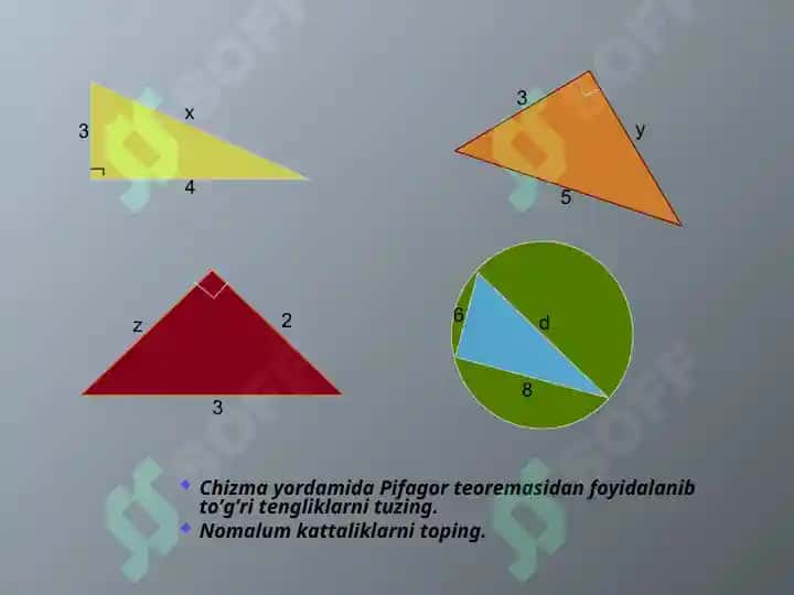 Pifagor teoremasi 3
