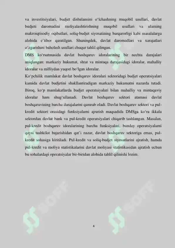 Byujet-soliq sektori va uning tarkibi 4
