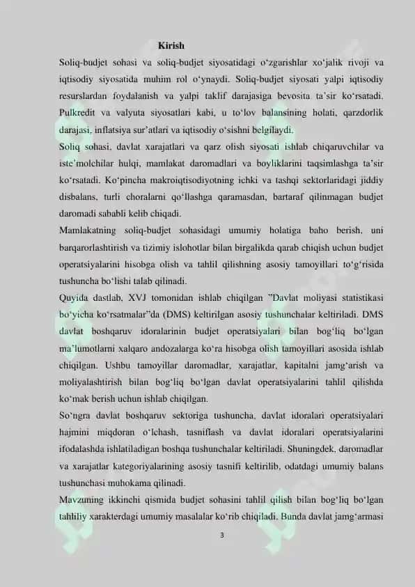 Byujet-soliq sektori va uning tarkibi 3