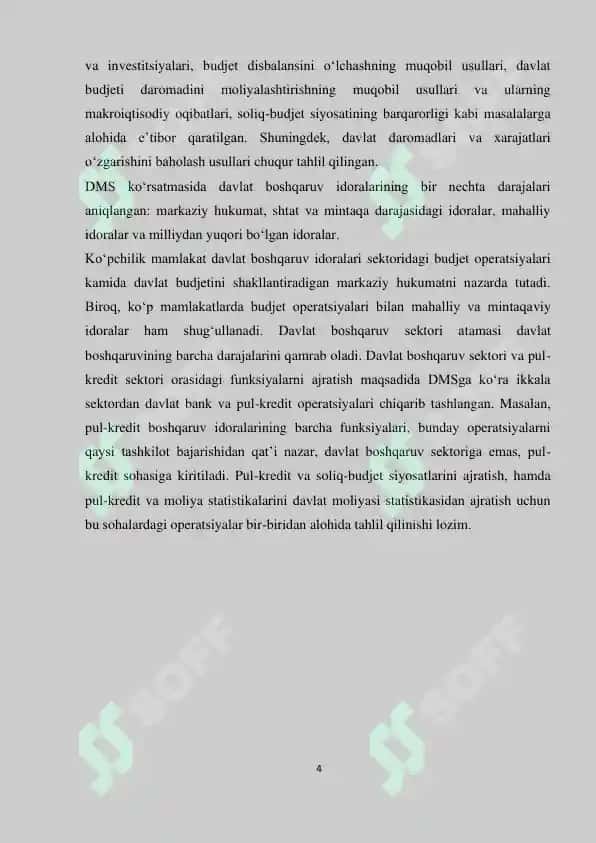 Byujet-soliq sektori va uning tarkibi 4