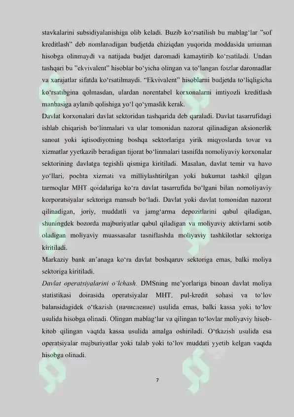 Byujet-soliq sektori va uning tarkibi 7