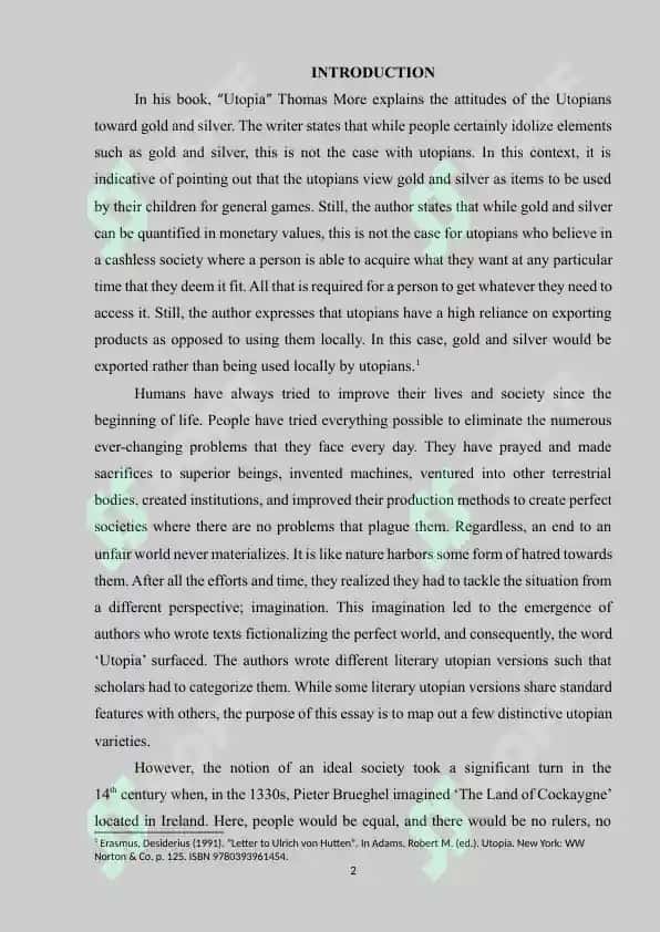 THOMAS MORE NOVELS AND ITS PHILOSOPIC MEANING 2