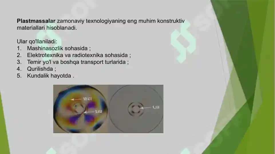 Termoreaktiv va termoplastik materiallar 5