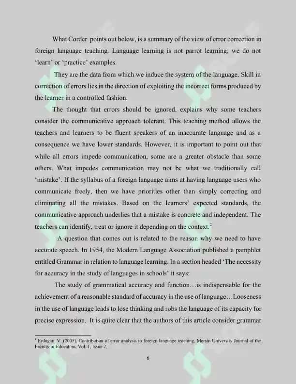 TYPES OF ERROR CORRECTION 6