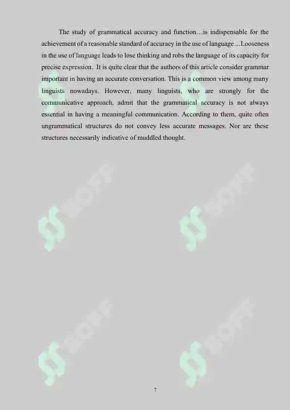 THEORITICAL FOUNDATIONS OF ERROR CORRECTION IN TEACHING METHODOLOGY 7