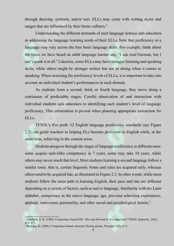 FOREIGN LANGUAGE TEACHERS COMPETENCE 6