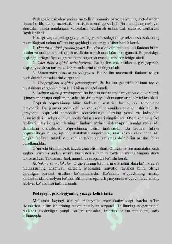 Pedagog Psixologiyasi 5
