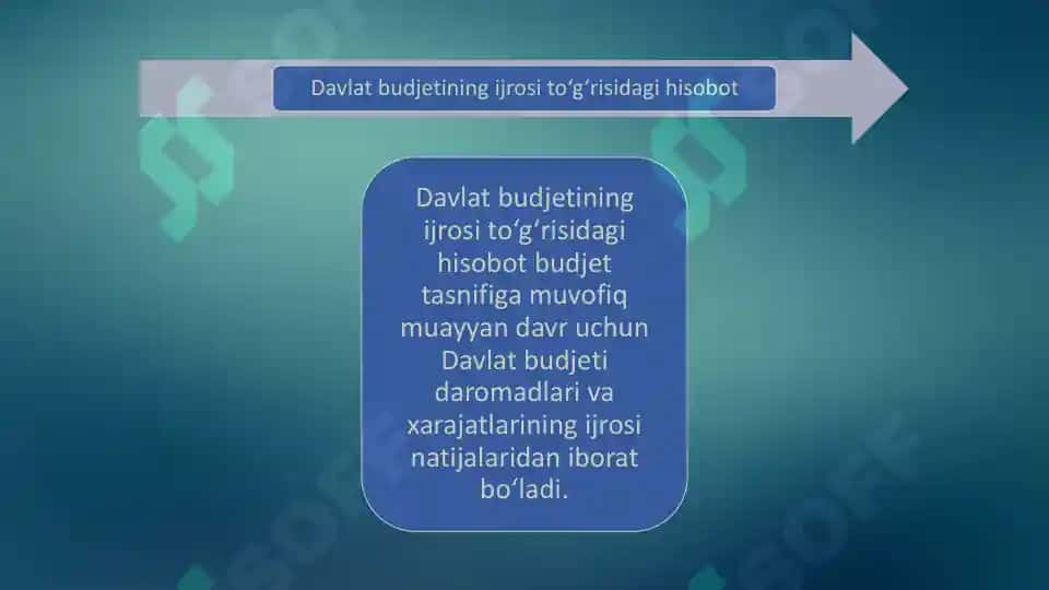 Budjet hisobi va hisoboti 8
