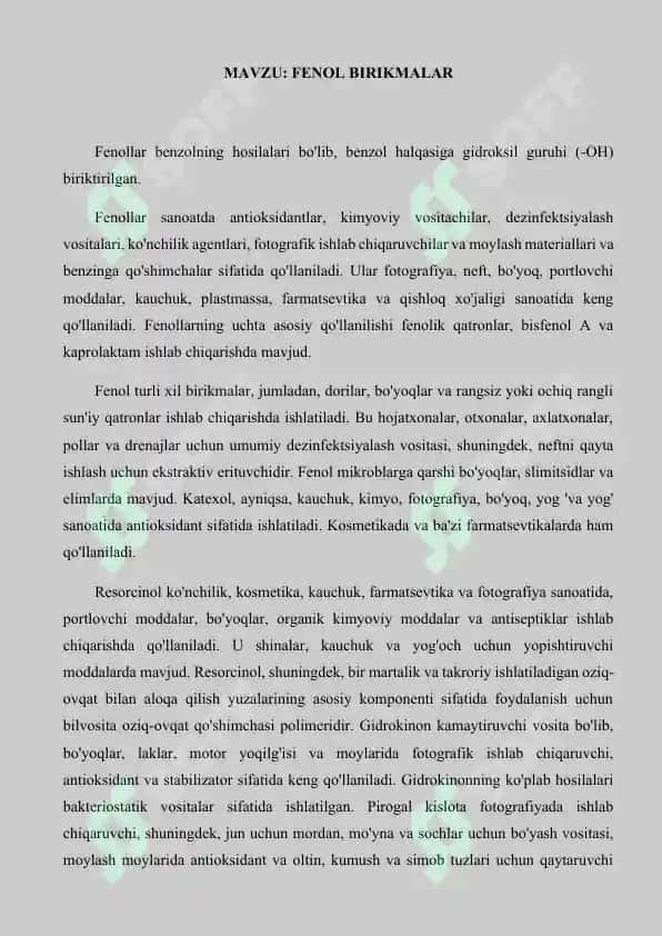 FENOL BIRIKMALAR 2