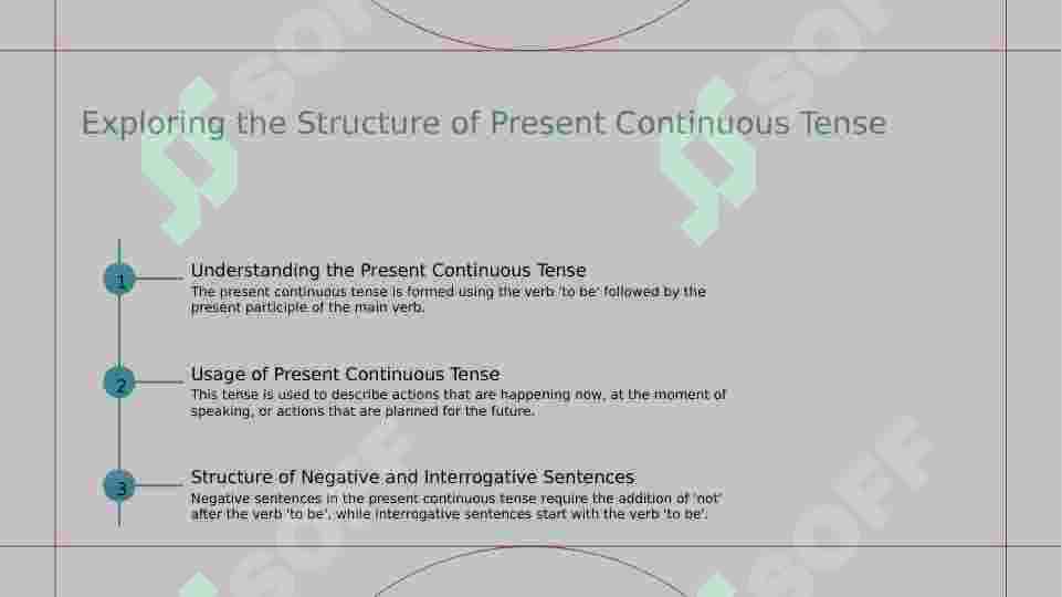 I am doing (present continuous) 6