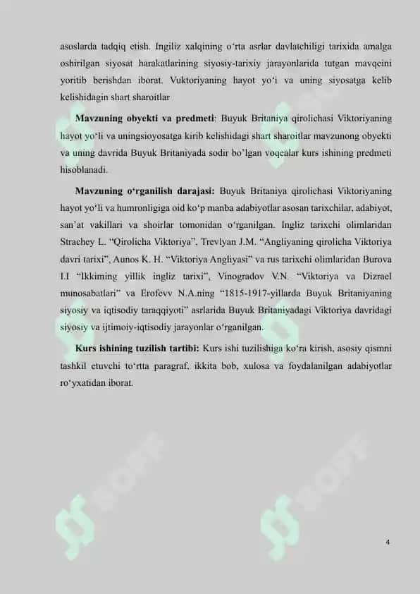 BUYUK BRITANIYA QIROLICHA VIKTORIYA DAVRIDA 4