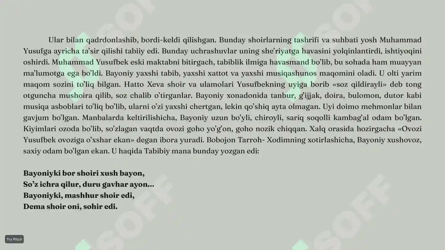 Muhammad Yusuf Bayoniy 6