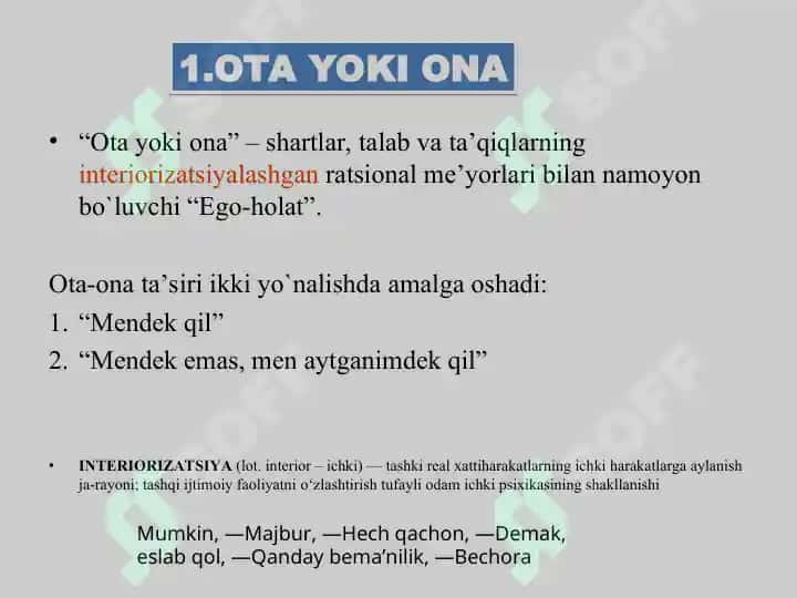 PSIXOLOGIK XIZMAT MUAMMOLARI 6