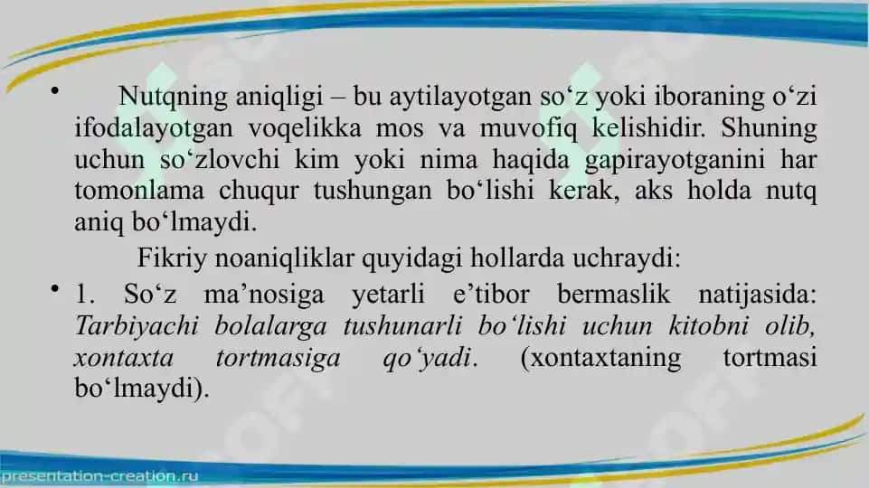 Nutq va Adabiy Me'yor 3