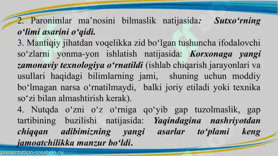 Nutq va Adabiy Me'yor 4