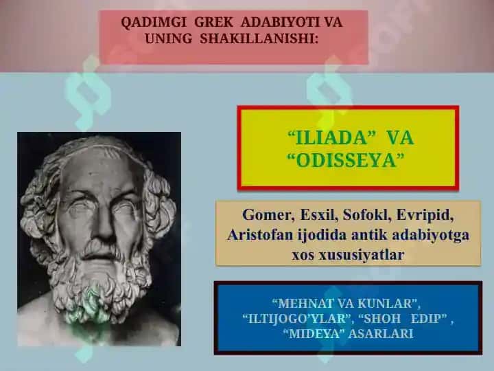 Antik davr Yunon va Rim adabiyoti 4