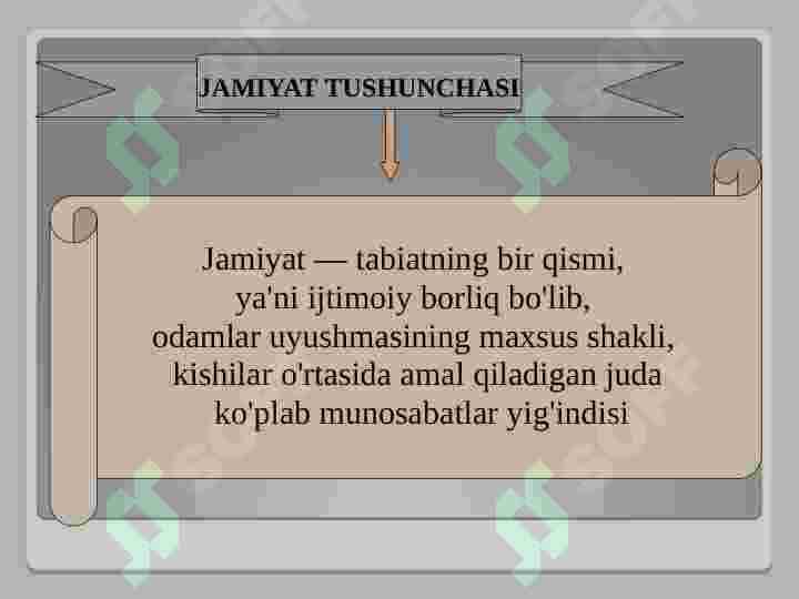 JAMIYAT VA INSON FALSAFASI 4