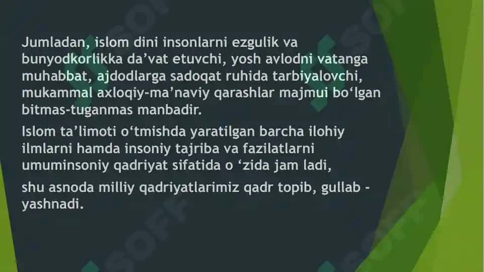 Xalq pedagogikasida diniy ta’limotlar 3