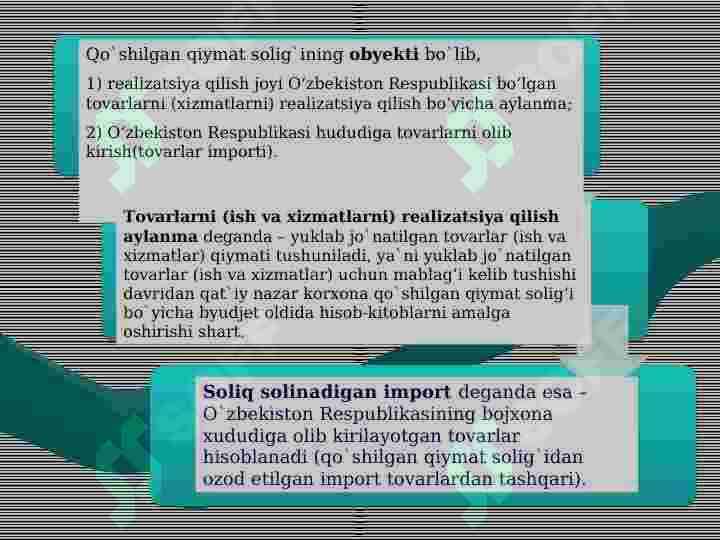 Qo'shilgan qiymat solig'i 8