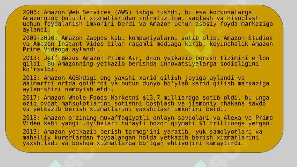 Amazon 8