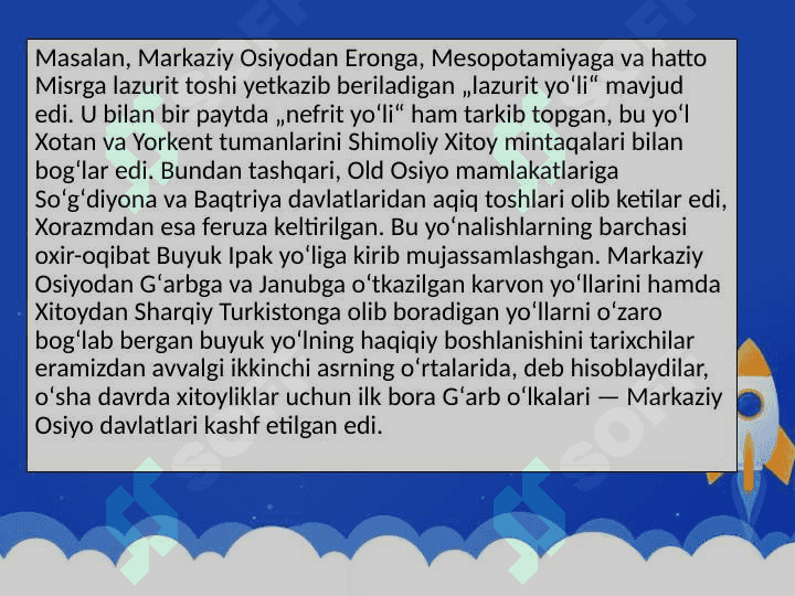 Buyuk ipak yo'li 4