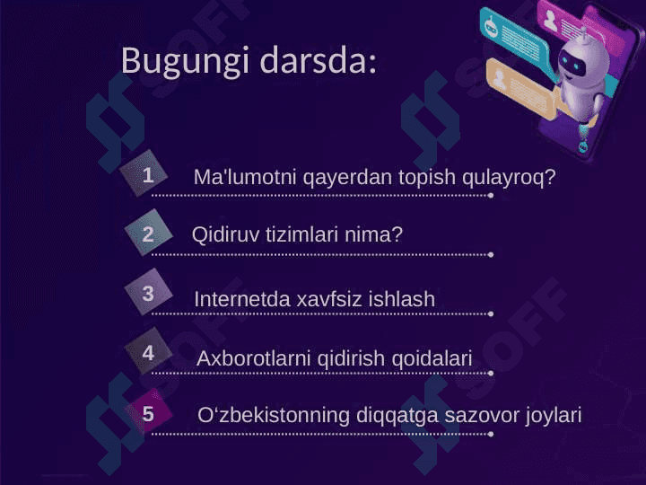 Internet qidiruv tizimlari va internetda ma'lumot izlash 2