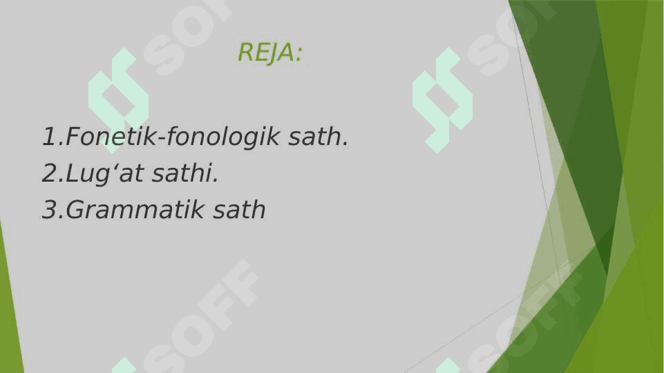 Tilshunoslik sathlari 2 2