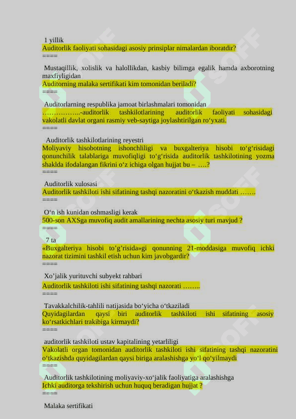 Audit 3