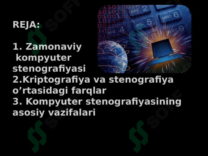 Axborotlarni stenografik himoyalash 2