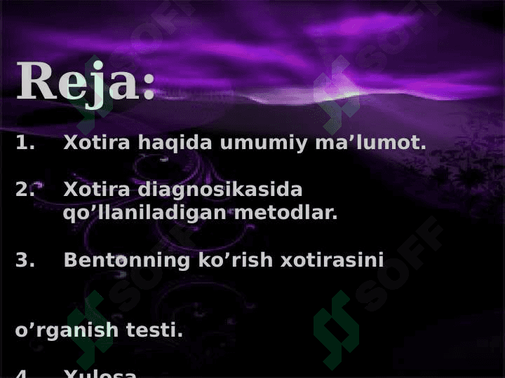 xotira psixodiagnostikasi 2