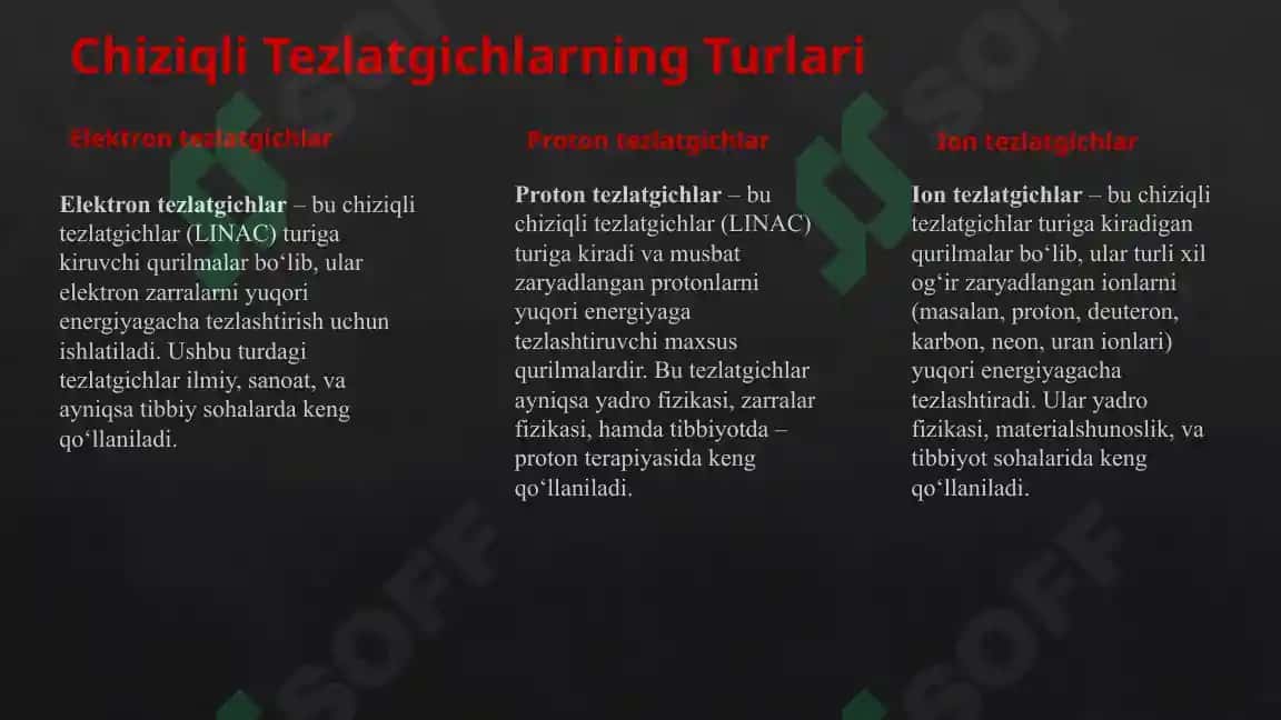 Chiziqli tezlatkichlar 4