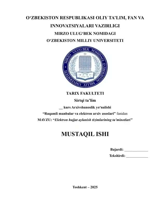 Elektron hujjat aylanish tizimlari