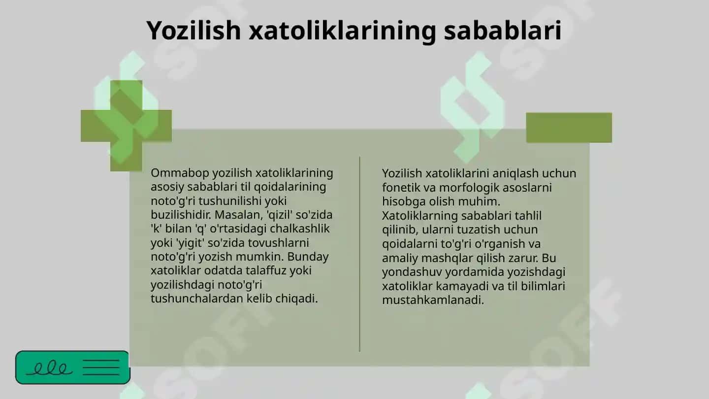 So'z turkumlarini o'rganish 8