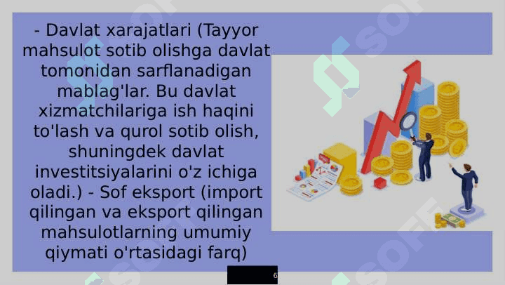 Yalpi ichki mahsulot ko'rsatkichlarining tahlili kamchiliklari va uni hisoblashdagi muammolar 6