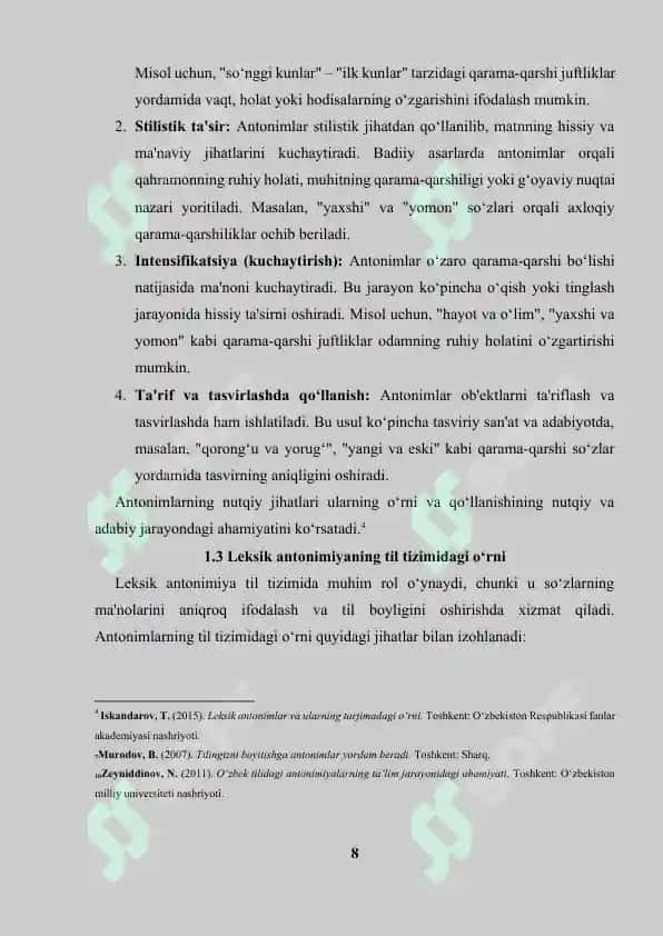 Leksik antonimiya 8
