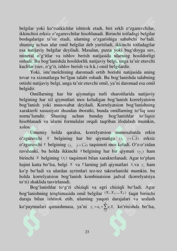 EKONOMETRIK MODELLARNING AXBOROT TA’MINOTI 3