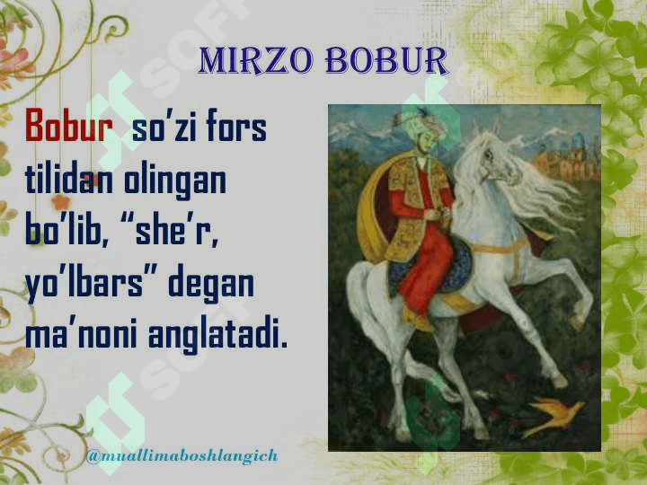 Zahiriddin Muxammad Bobur 2
