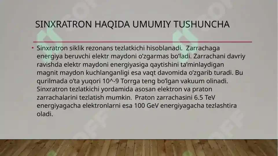 SINXROTRON VA SINXROTRON NURLANISH 2 3