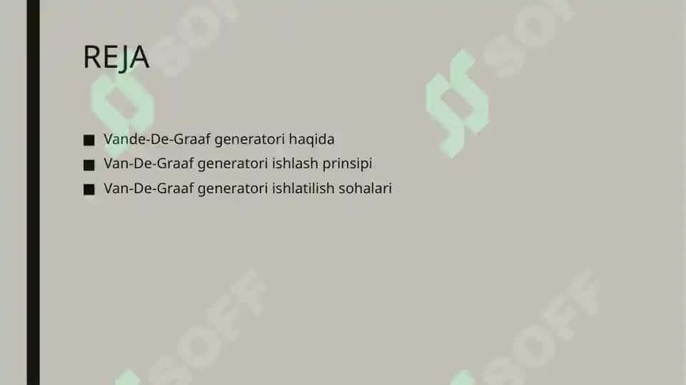 Van-de-Graaf generatori 2