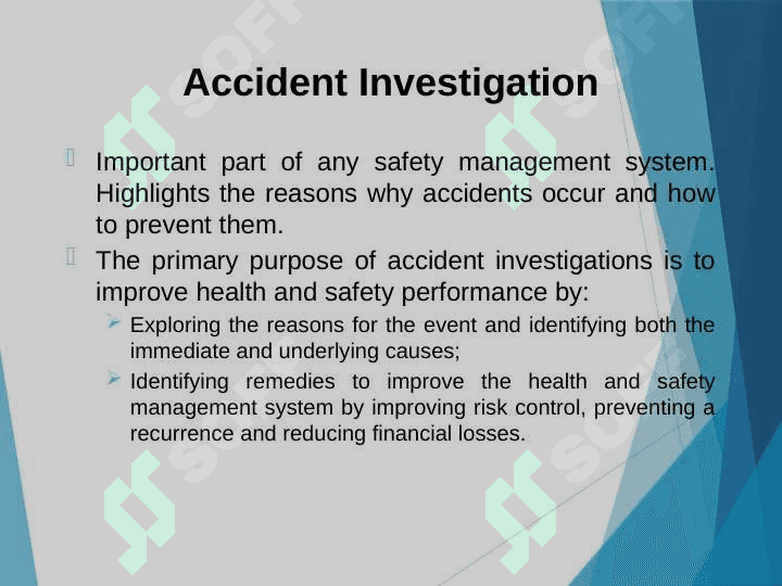 ACCIDENT AND INCIDENT INVESTIGATION 3