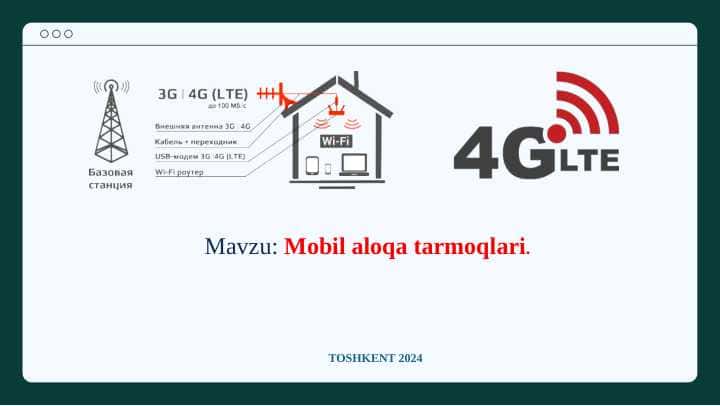 Mobil aloqa tarmoqlari