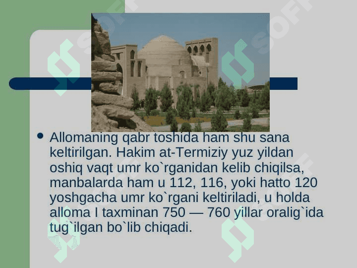 Al-Hakim at-Termiziy hayoti va ijodi 4