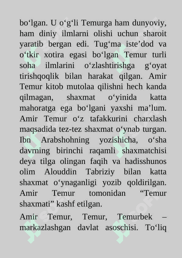 Amir Temur hayoti 5