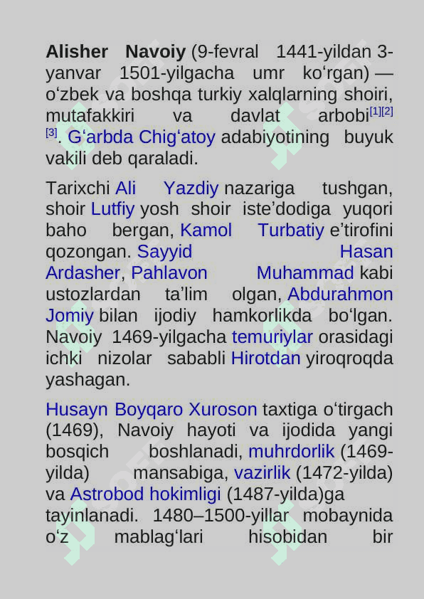 Alisher Navoiy 2