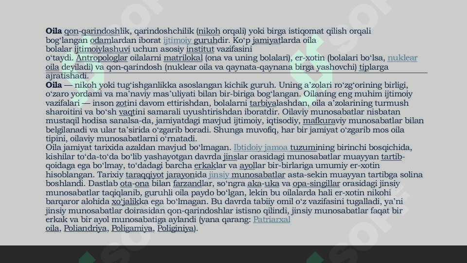 Oilaning ijtimoiy xususiyatlari va  etnik xususiyatlari 3