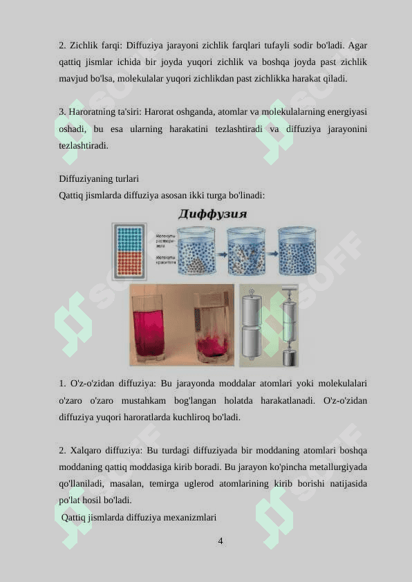 Qattiq jismlarda diffuziya tushunchasi 4