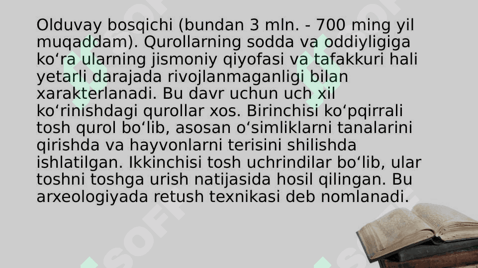 Tosh asri arxeologiyasi 5