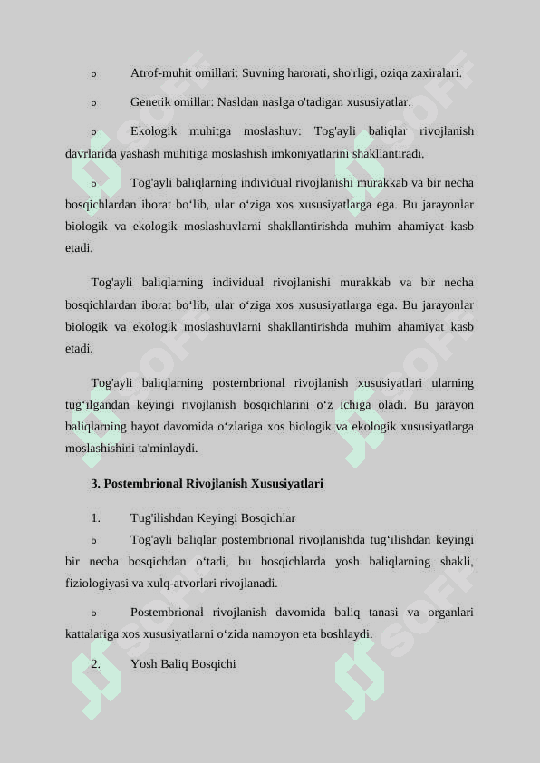Tog'ayli baliqlarning individual rivojlanish xususiyatlari 7