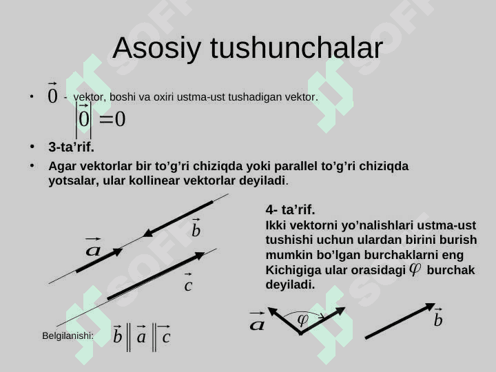 VEKTOR VA UNING TADBIQLARI 4