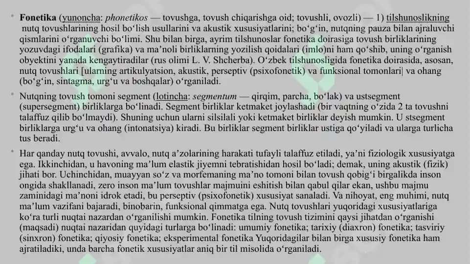 Nutqningfonetikbo’limlari 2